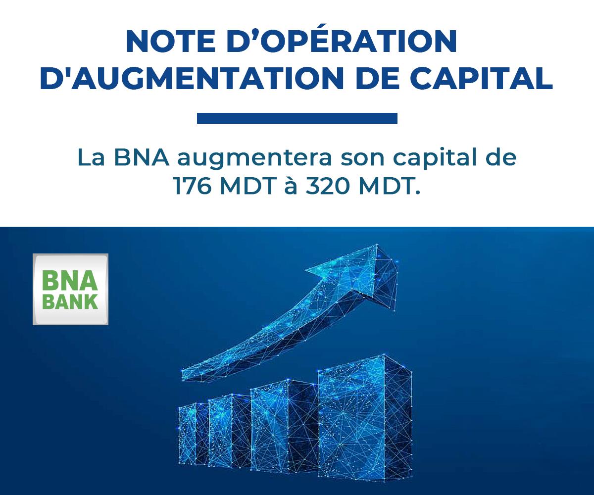 AUGMENTATION DE CAPITAL