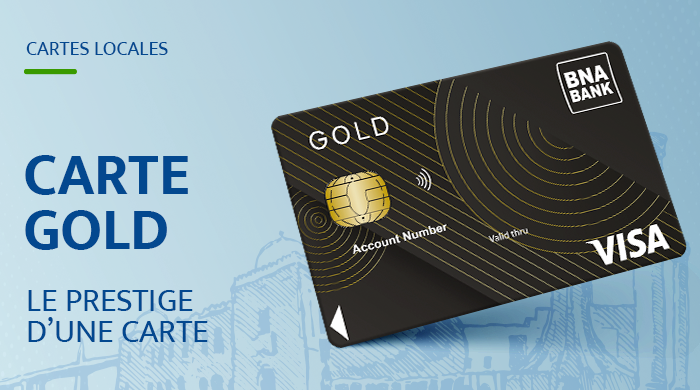 Carte BNA Visa Gold Nationale