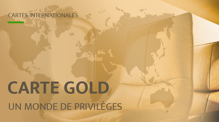 Carte BNA Visa Gold Internationale
