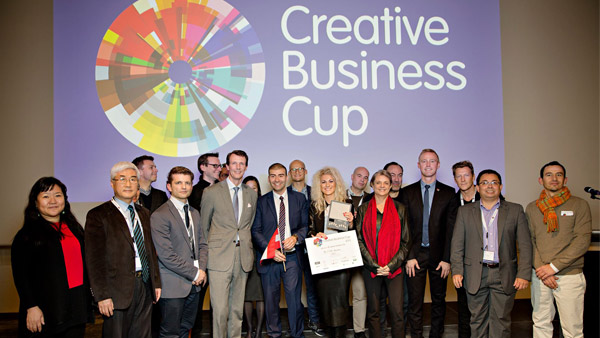 Sponsoring de l’évènement Creative Business Cup 2015 organisé par l’IACE.