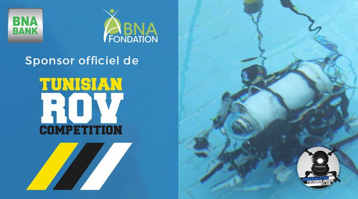 BNA Fondation sponsor officiel de la Tunisian ROV Competition 