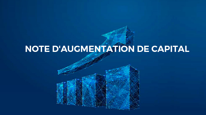 Augmentation de capital de la BNA