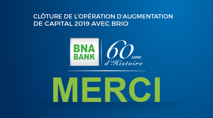 Clôture de l'opération d'augmentation de Capital avec Brio