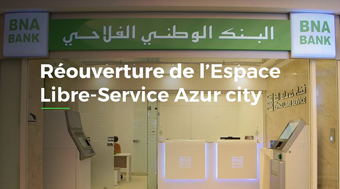 Réouverture de l'Espace Libre Service Azur city 