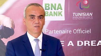 Interview de Mr Mondher LAKHEL à l'occasion de la signature d'une convention de partenariat entre la BNA et le Comité National Paralympique Tunisien pour les Jeux Paralympiques Tokyo 2021