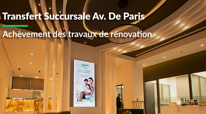 Votre Succursale Av. de Paris, Rénovée pour mieux vous servir