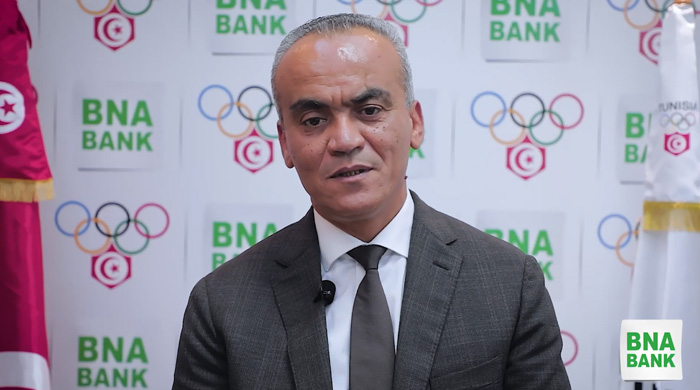 Interview de M.Mondher Lakhal au Renouvellement de la convention de partenariat entre la BNA et le Comité National Olympique Tunisien « CNOT »