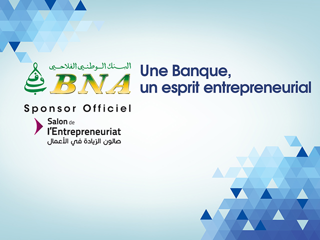 La Banque Nationale Agricole Sponsor Officiel du Salon de l'Entrepreneuriat.