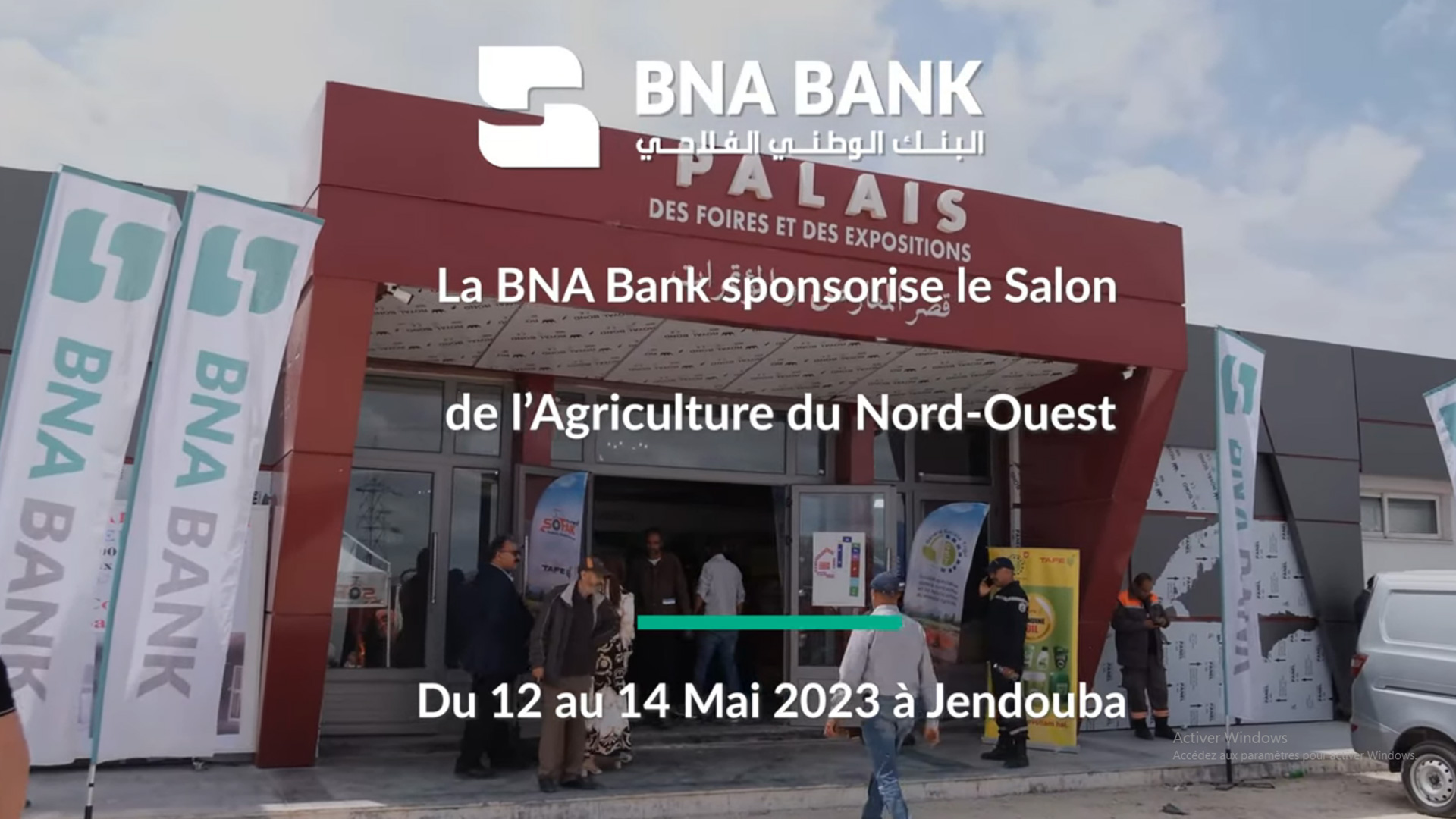 Retour en vidéo sur la participation de la BNA au Salon de l’Agriculture du  Nord-Ouest